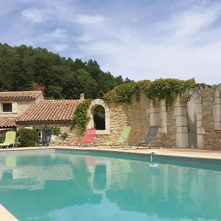 Holiday home Beautiful Stone House, Swimming Pool And Private Park La Begude-de-Mazenc